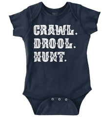 Camo & Bucks Romper Bodysuit-Direct To Garment Print-Brisco Baby