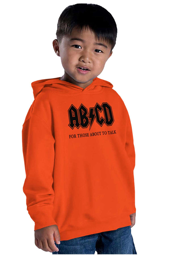 AB CD Toddler Pullover Hoodie-Direct To Garment Print-Brisco Baby