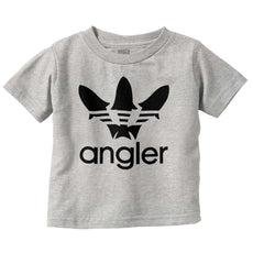 Angler Infant Toddler T Shirt-Direct To Garment Print-Brisco Baby