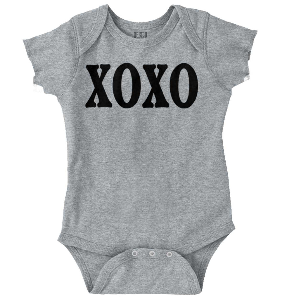 XOXO Romper Bodysuit-Direct To Garment Print-Brisco Baby