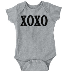 XOXO Romper Bodysuit-Direct To Garment Print-Brisco Baby