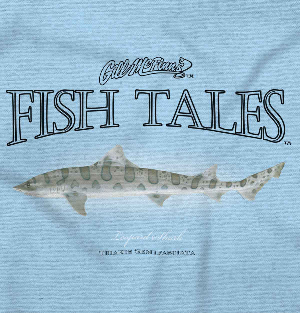 Leopard Shark Infant Baby Bib-Direct To Garment Print-Brisco Baby