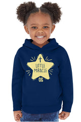 Little Miracle Toddler Pullover Hoodie-Direct To Garment Print-Brisco Baby