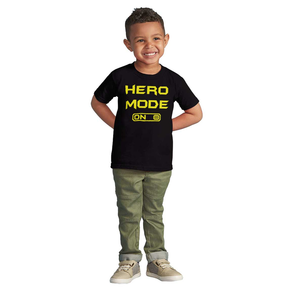 Batman Mode Infant Toddler T Shirt-Direct To Garment Print-Brisco Baby