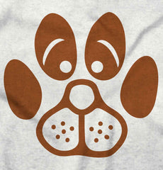 Paw Print Puppy Romper Bodysuit-Direct To Garment Print-Brisco Baby