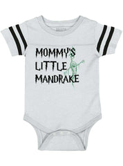 Mommy's Little Mandrake Football Romper Bodysuit-Direct To Garment Print-Brisco Baby