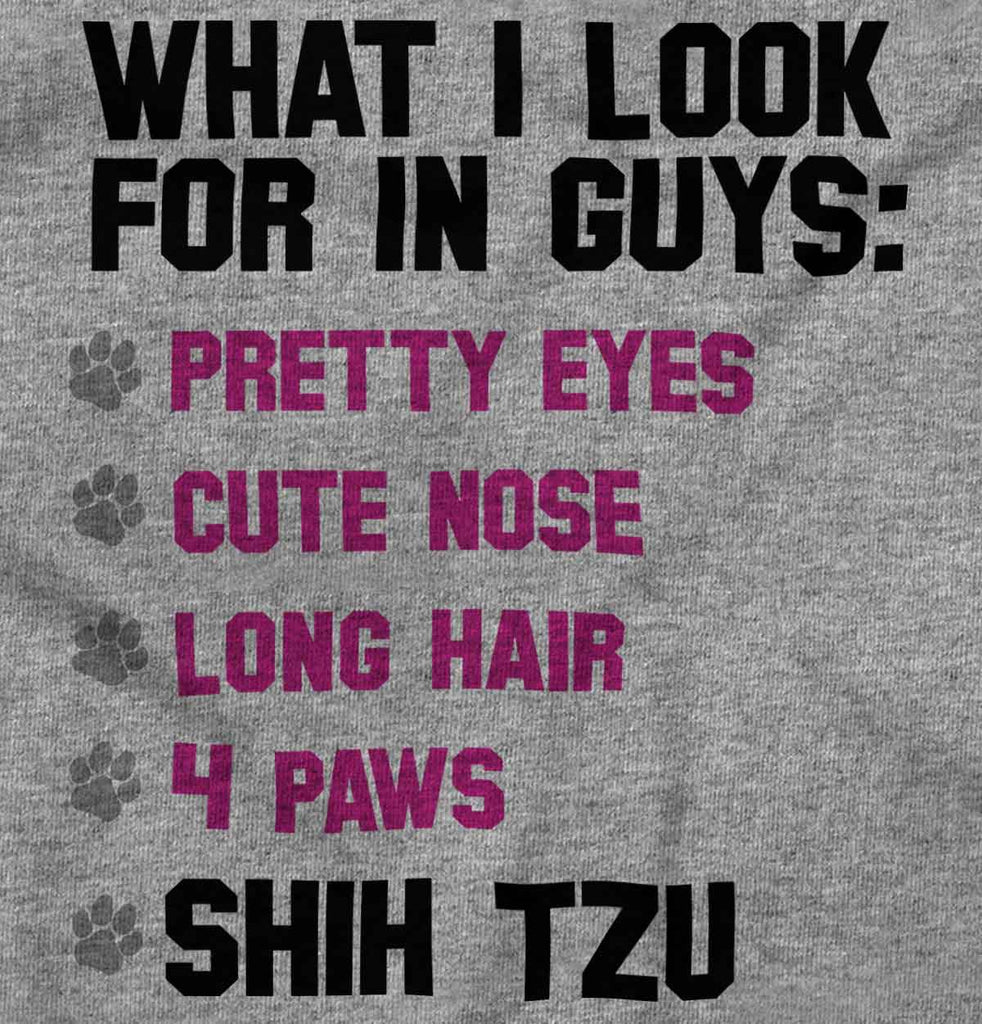 Shih Tzu Checklist Romper Bodysuit-Direct To Garment Print-Brisco Baby