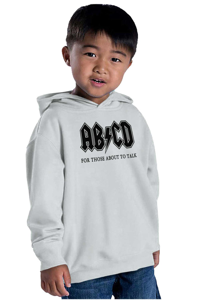 AB CD Toddler Pullover Hoodie-Direct To Garment Print-Brisco Baby