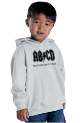 AB CD Toddler Pullover Hoodie-Direct To Garment Print-Brisco Baby