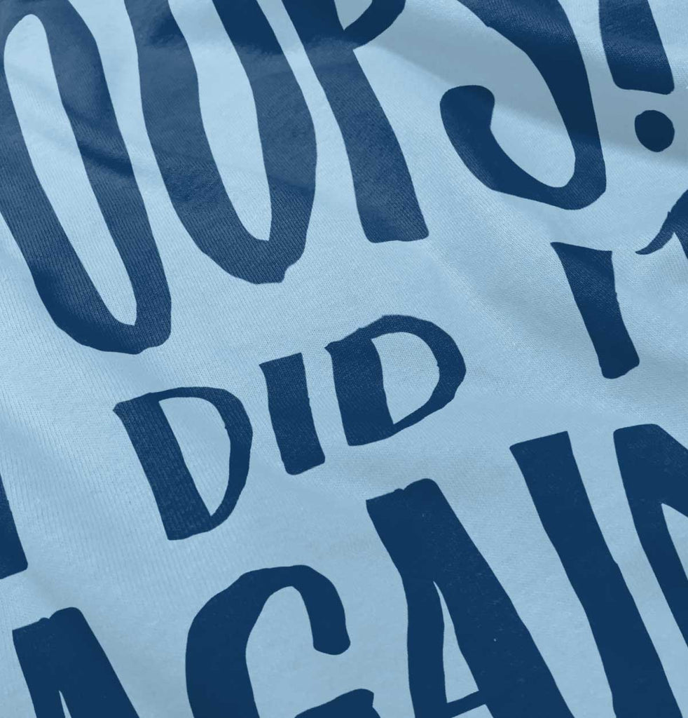 Poops I Did It Again Romper Bodysuit-Direct To Garment Print-Brisco Baby