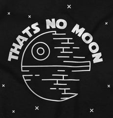 That's No Moon Star Wars Maternity T-Shirt-Direct To Garment Print-Brisco Baby