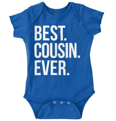Best Cousin Ever Romper Bodysuit-Direct To Garment Print-Brisco Baby