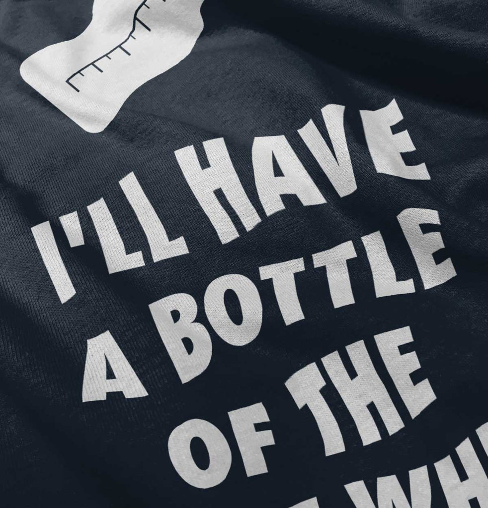 House White Romper Bodysuit-Direct To Garment Print-Brisco Baby