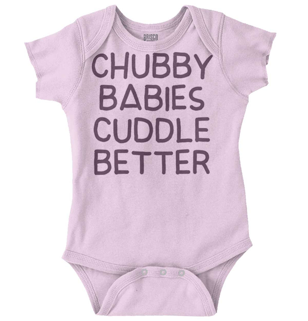 Chubby Babies Romper Bodysuit-Direct To Garment Print-Brisco Baby