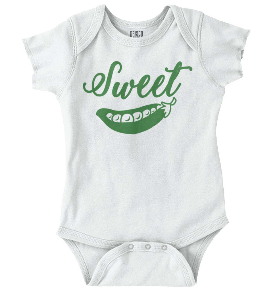 Sweet Pea Romper Bodysuit-Direct To Garment Print-Brisco Baby