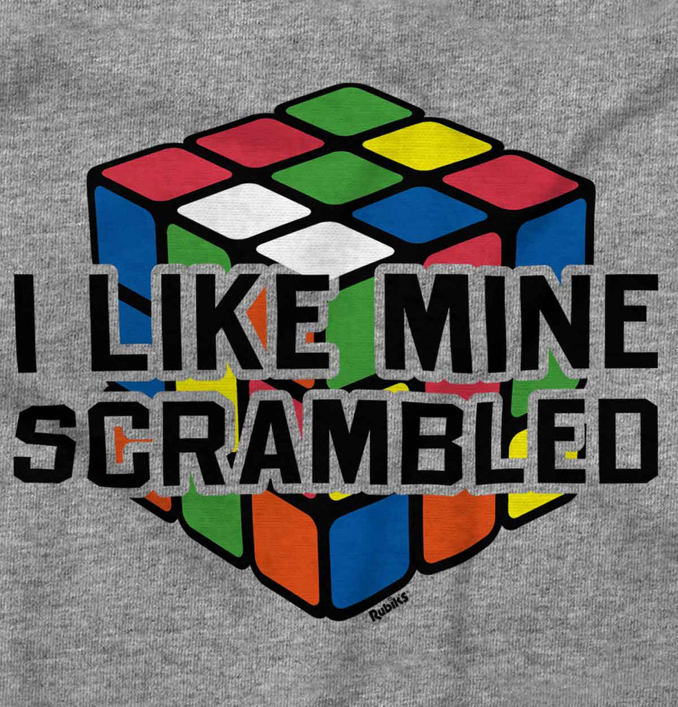 I Like Mine Scrambled Romper Bodysuit-Direct To Garment Print-Brisco Baby