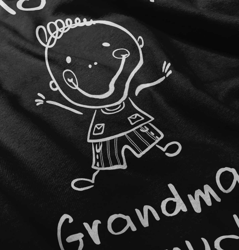 Love My Grandma Raglan Romper Bodysuit-Direct To Garment Print-Brisco Baby