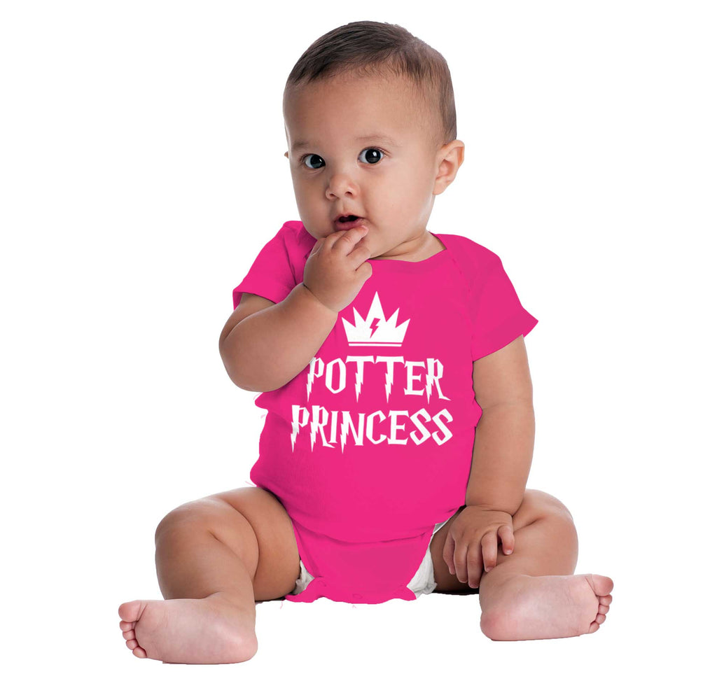 Potter Princess Romper Bodysuit-Direct To Garment Print-Brisco Baby