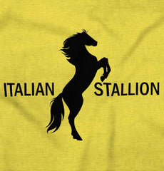 Italian Stallion Romper Bodysuit-Direct To Garment Print-Brisco Baby