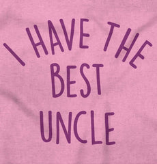 Best Uncle Infant Toddler T Shirt-Direct To Garment Print-Brisco Baby