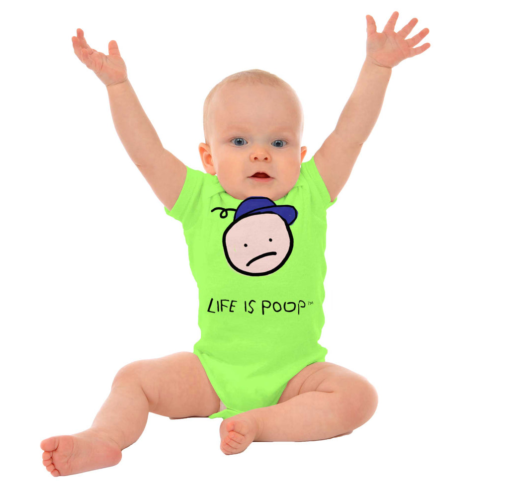 Boy Logo Romper Bodysuit-Direct To Garment Print-Brisco Baby