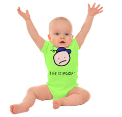 Boy Logo Romper Bodysuit-Direct To Garment Print-Brisco Baby