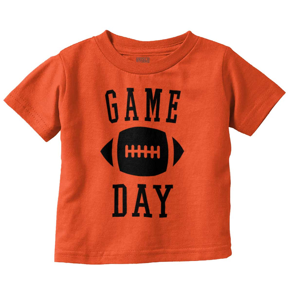 Game Day Infant Toddler T Shirt-Direct To Garment Print-Brisco Baby