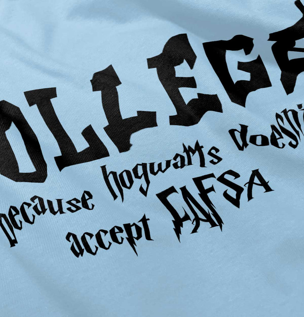 College Infant Toddler T Shirt-Direct To Garment Print-Brisco Baby