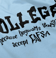 College Infant Toddler T Shirt-Direct To Garment Print-Brisco Baby