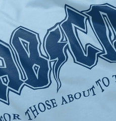 AB CD Infant Toddler T Shirt-Direct To Garment Print-Brisco Baby