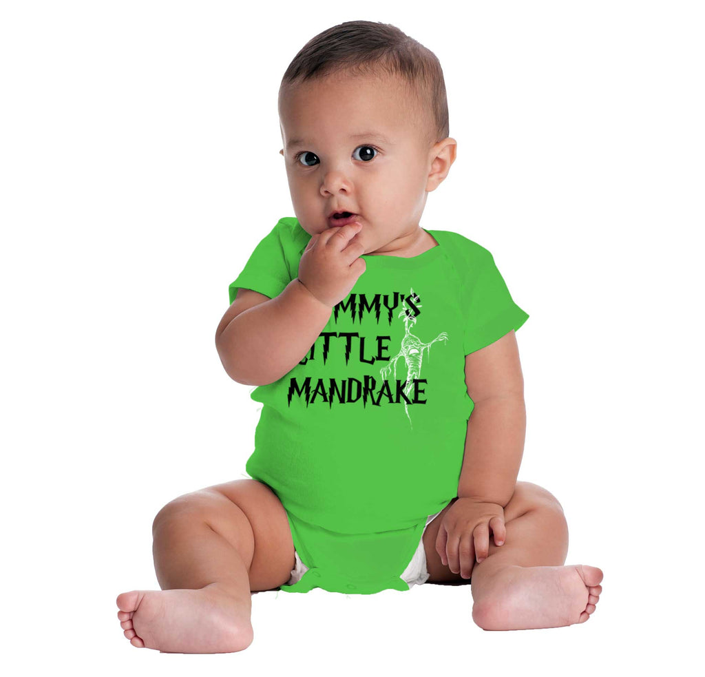 Mommy's Little Mandrake Romper Bodysuit-Direct To Garment Print-Brisco Baby
