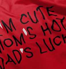 Dads Lucky Romper Bodysuit-Direct To Garment Print-Brisco Baby