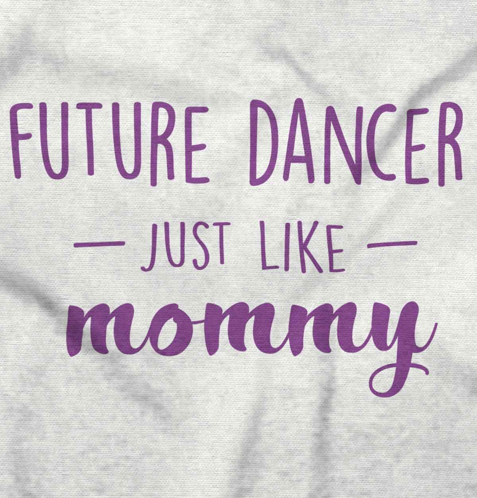 Future Dancer Infant Baby Bib-Direct To Garment Print-Brisco Baby