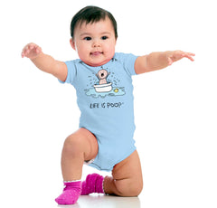 Crying Bath Romper Bodysuit-Direct To Garment Print-Brisco Baby