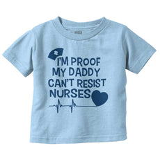 Can't Resist Nurses Infant Toddler T Shirt-Direct To Garment Print-Brisco Baby