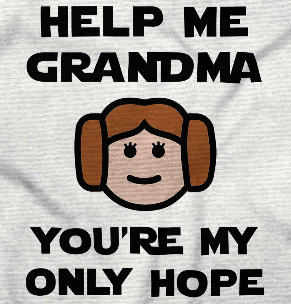 Grandma My Only Hope Romper Bodysuit-Direct To Garment Print-Brisco Baby