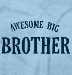 Awesome Big Brother Romper Bodysuit-Direct To Garment Print-Brisco Baby