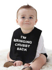 Chubby Back Infant Baby Bib-Direct To Garment Print-Brisco Baby