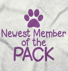 Member of the Pack Baby Striped Skirt Dress-Direct To Garment Print-Brisco Baby