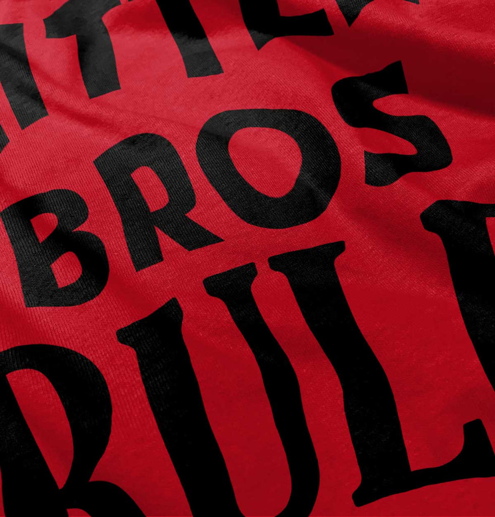 Little Bros Rule Romper Bodysuit-Direct To Garment Print-Brisco Baby