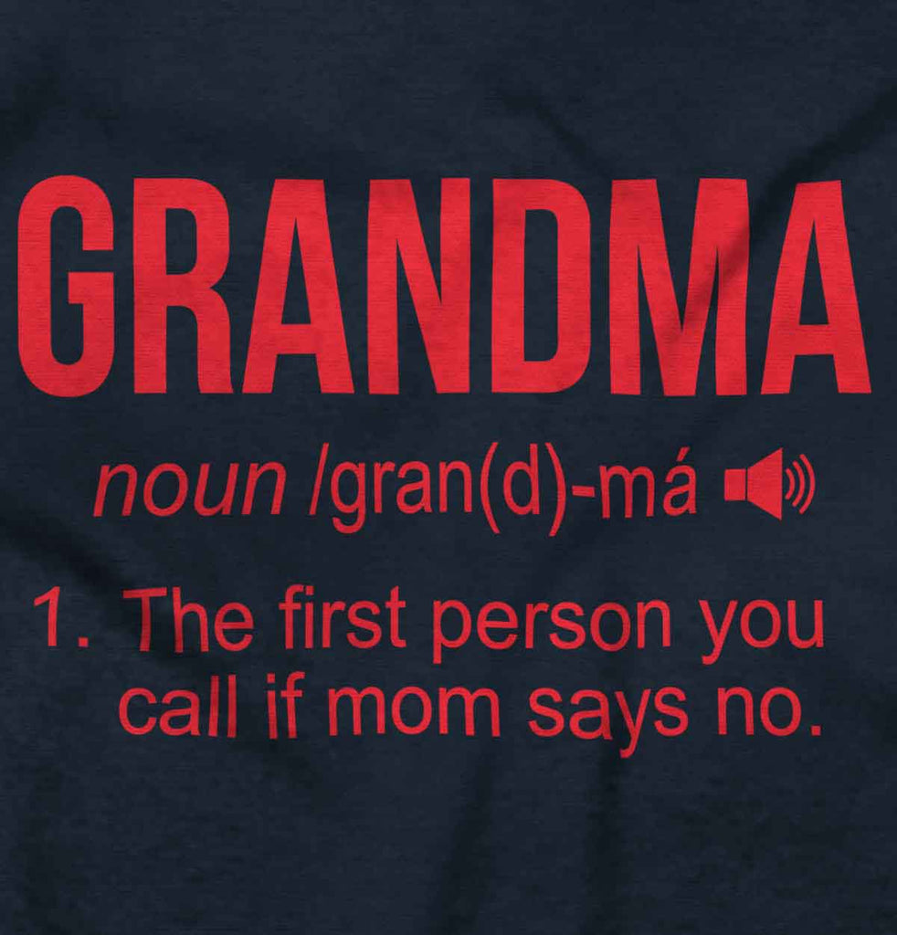 Grandma Baby Ruffled Trim Romper-Direct To Garment Print-Brisco Baby