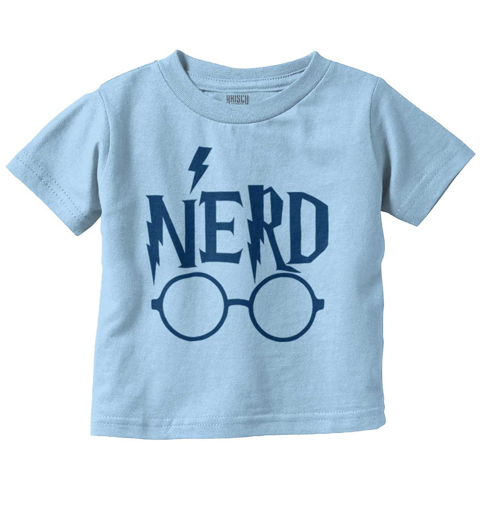 Nerd Harry Potter Infant Toddler T Shirt-Direct To Garment Print-Brisco Baby