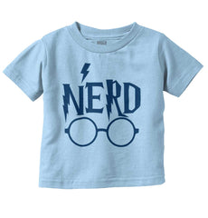 Nerd Harry Potter Infant Toddler T Shirt-Direct To Garment Print-Brisco Baby
