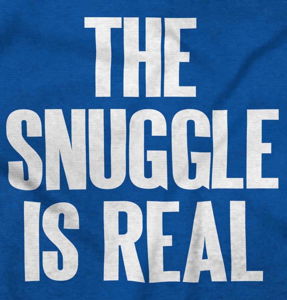 Snuggle Is Real Solid Baby Pajama Top-Direct To Garment Print-Brisco Baby