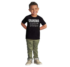 Grandma Infant Toddler T Shirt-Direct To Garment Print-Brisco Baby