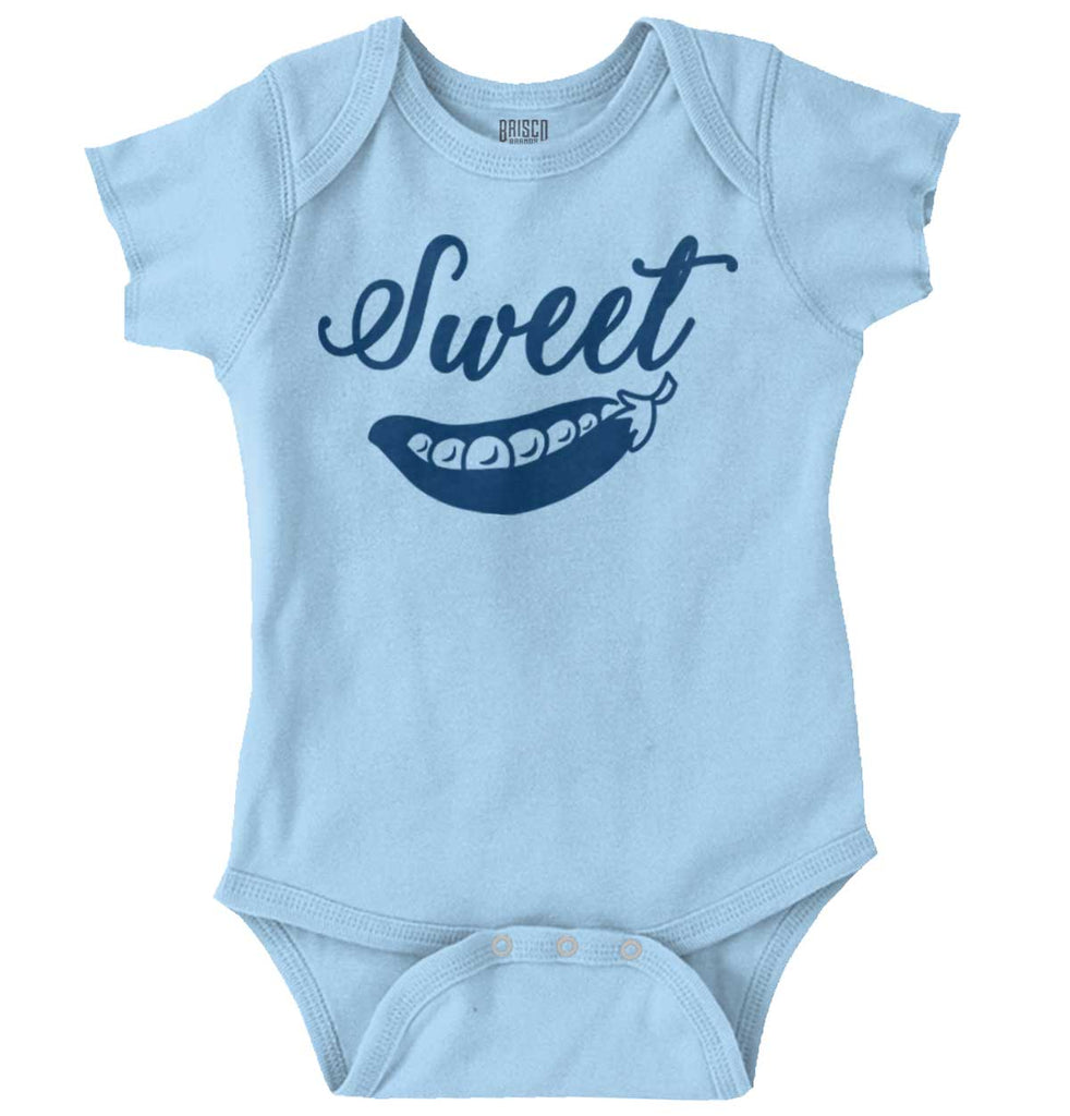 Sweet Pea Romper Bodysuit-Direct To Garment Print-Brisco Baby