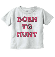 Cute Born To Hunt Deer Infant Toddler T Shirt-Direct To Garment Print-Brisco Baby
