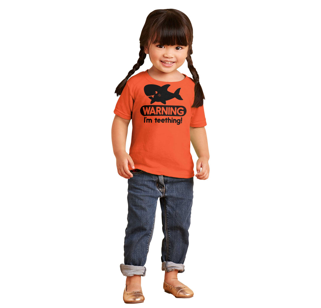 I'm Teething Infant Toddler T Shirt-Direct To Garment Print-Brisco Baby