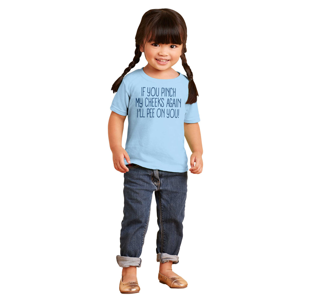 I'll Pee on You Infant Toddler T Shirt-Direct To Garment Print-Brisco Baby