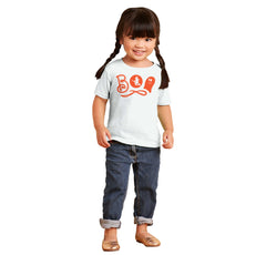 Boo Ghost Infant Toddler T Shirt-Direct To Garment Print-Brisco Baby
